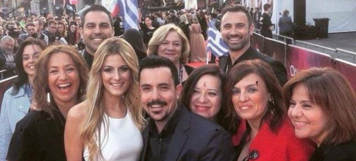 Eurovision 2015: Εντυπωσίασε με το λευκό της φόρεμα η Μαρία-Ελενα Κυριάκου Kyriakoueurovisionkent