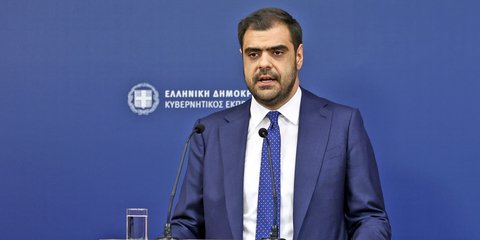 Ο κυβερνητικός εκπρόσωπος Παύλος Μαρινάκης
