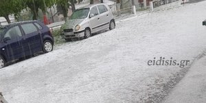 Χαλάζι στο Κιλκίς
