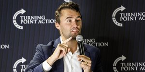 Ο φιλοτραμπικός influencer και πολιτικός ακτιβιστής Τσάρλι Κερκ
