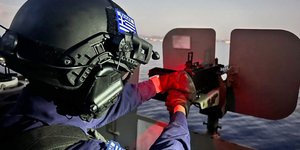 Στιγμιότυπο από τη μεγάλη στρατιωτική άσκηση ετοιμότητας σε όλο το Αιγαίο