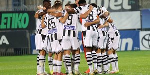 Οι παίκτες του ΠΑΟΚ