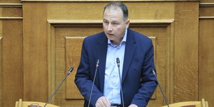 Ο βουλευτής του ΚΚΕ, Βασίλης Μεταξάς