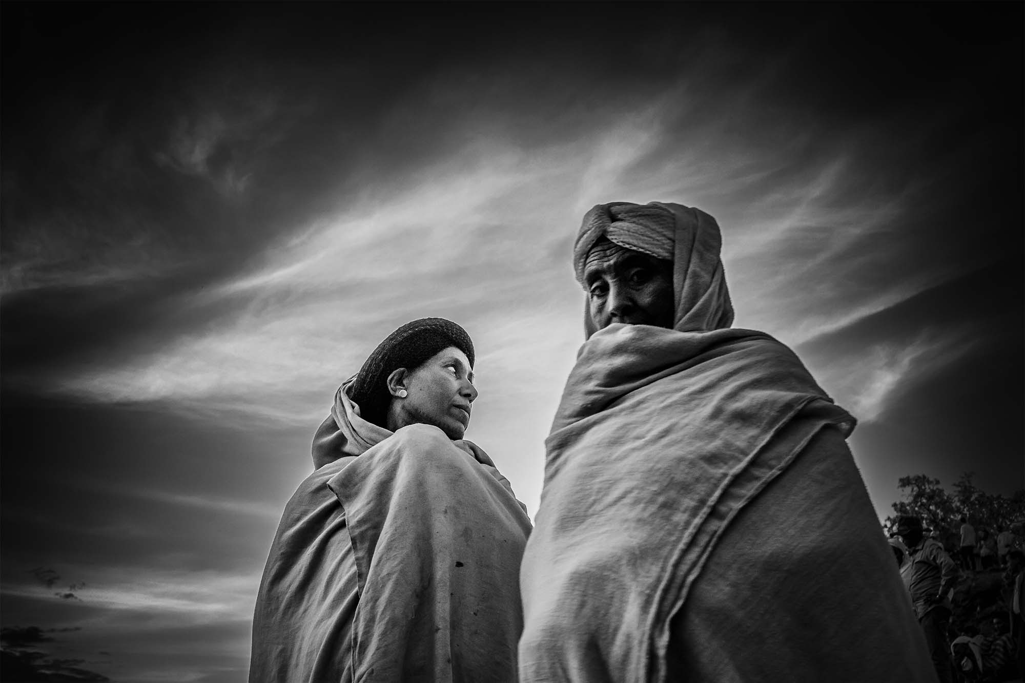 Ζευγάρι στη Lalibela