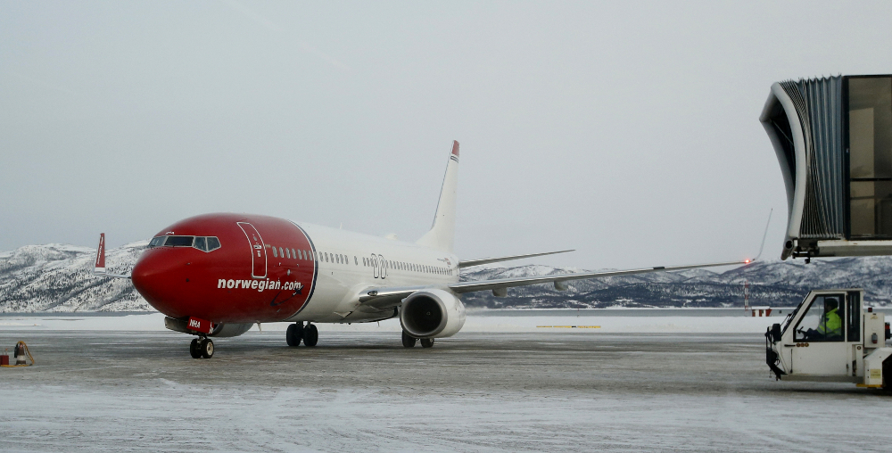 Αεροσκάφος της Norwegian airlines