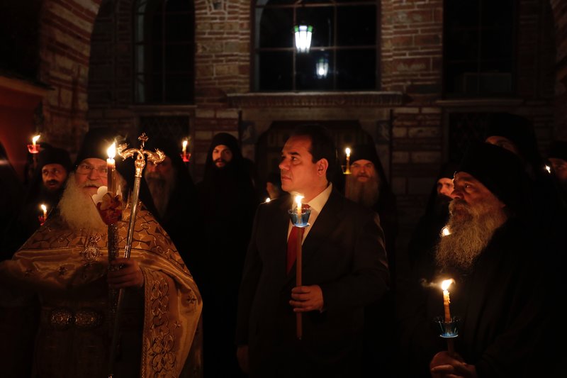 Resurrection in a desert climate on Mount Athos