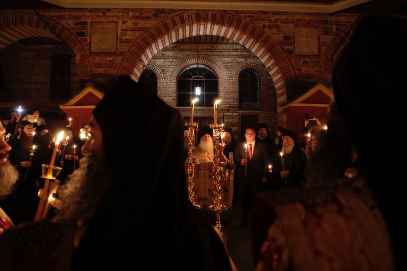 Resurrection in a desert climate on Mount Athos