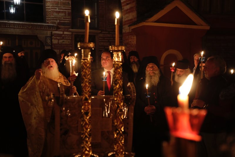 Resurrection in a desert climate on Mount Athos