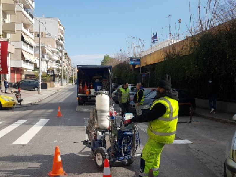 Employees in the municipality of Athens 