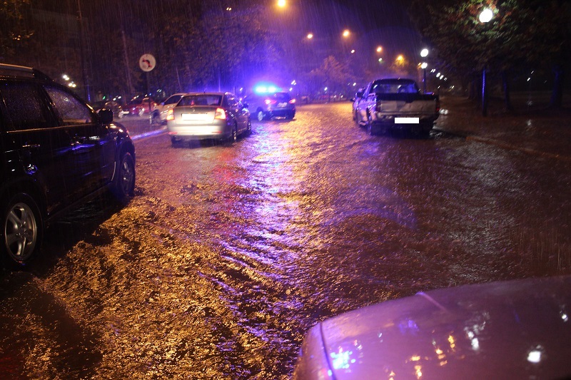 κακοκαιρία βροχή ηγουμενίτσα