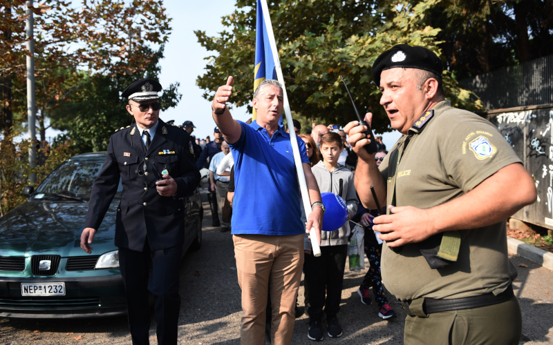 Μπλόκο αστυνομικών στην παρέλαση της Θεσσαλονίκης