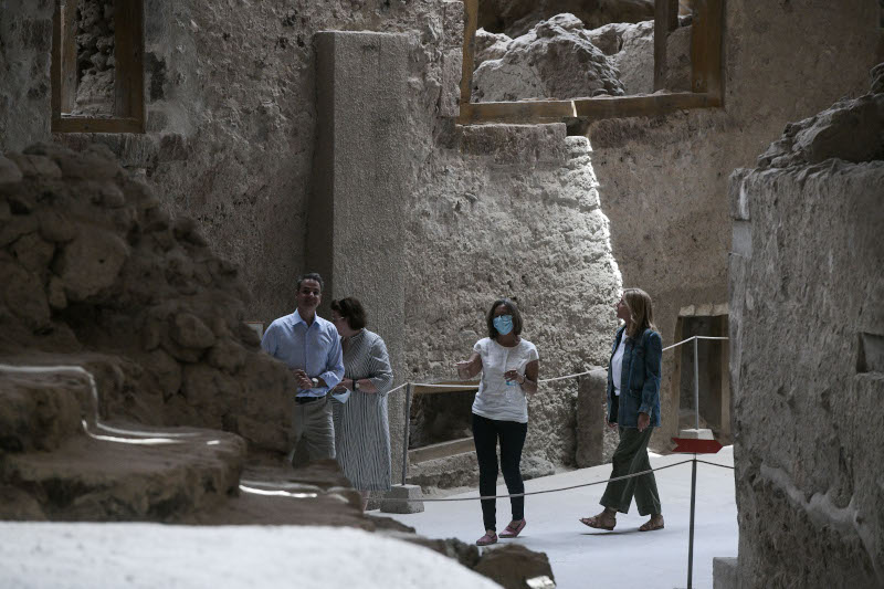 σαντορινη Κυριάκος Μητσοτάκης