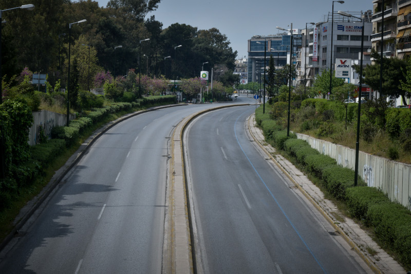 Empty streets of Easter