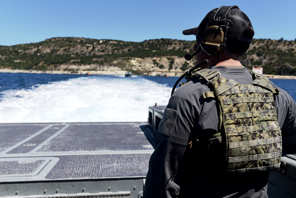 Χανιά: Στη βάση της Σούδας οι Ν. Παναγιωτόπουλος και Τζ. Πάιατ 