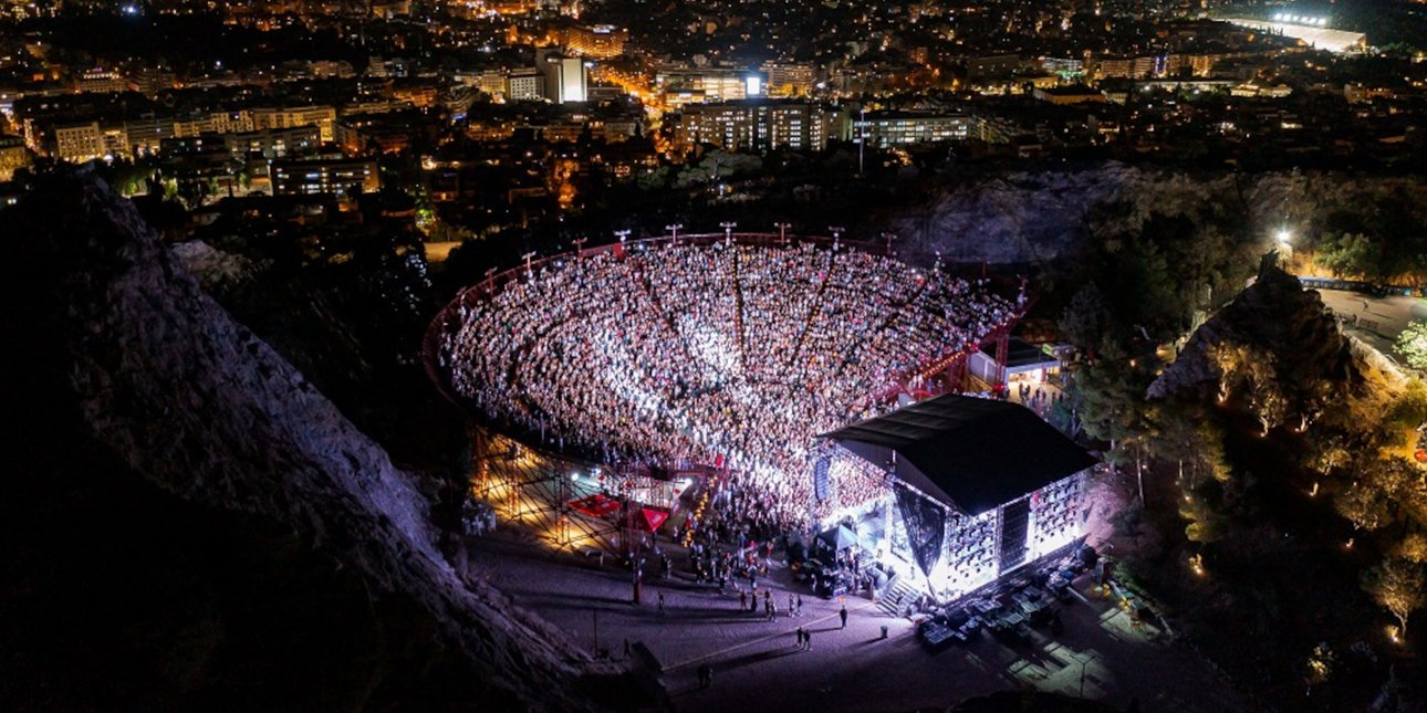 συναυλια  θέατρο του Λυκαβηττού