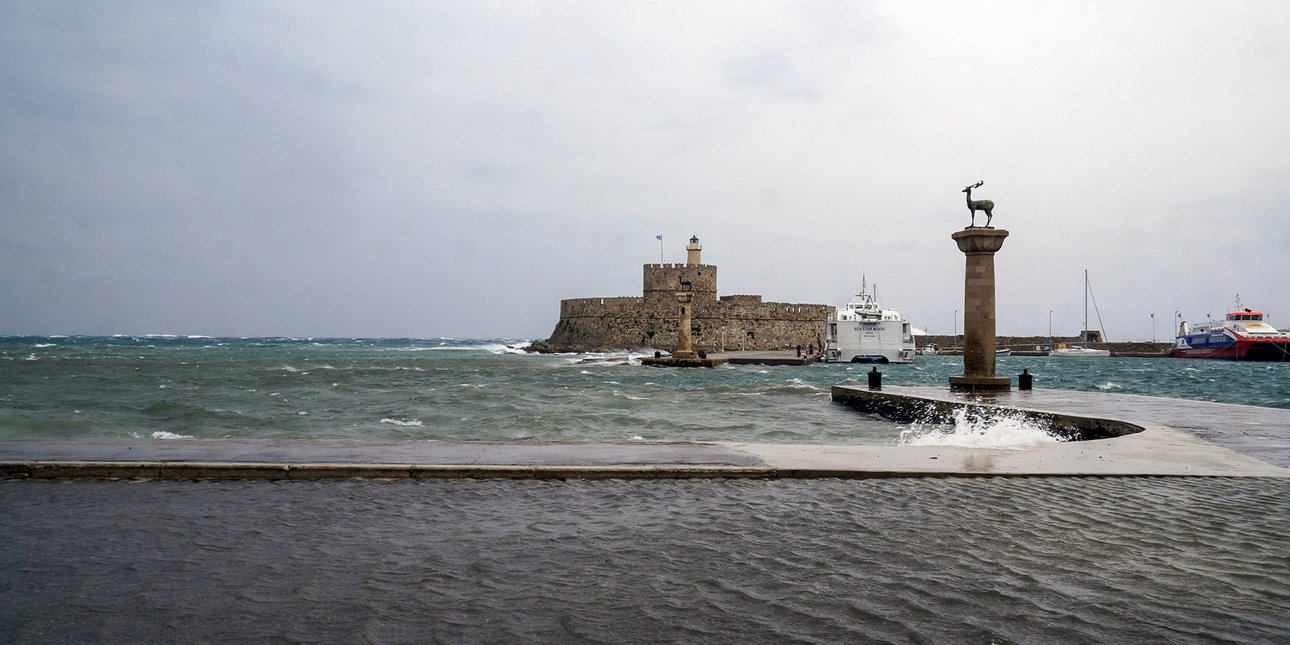 Κακοκαιρία στη Ρόδο