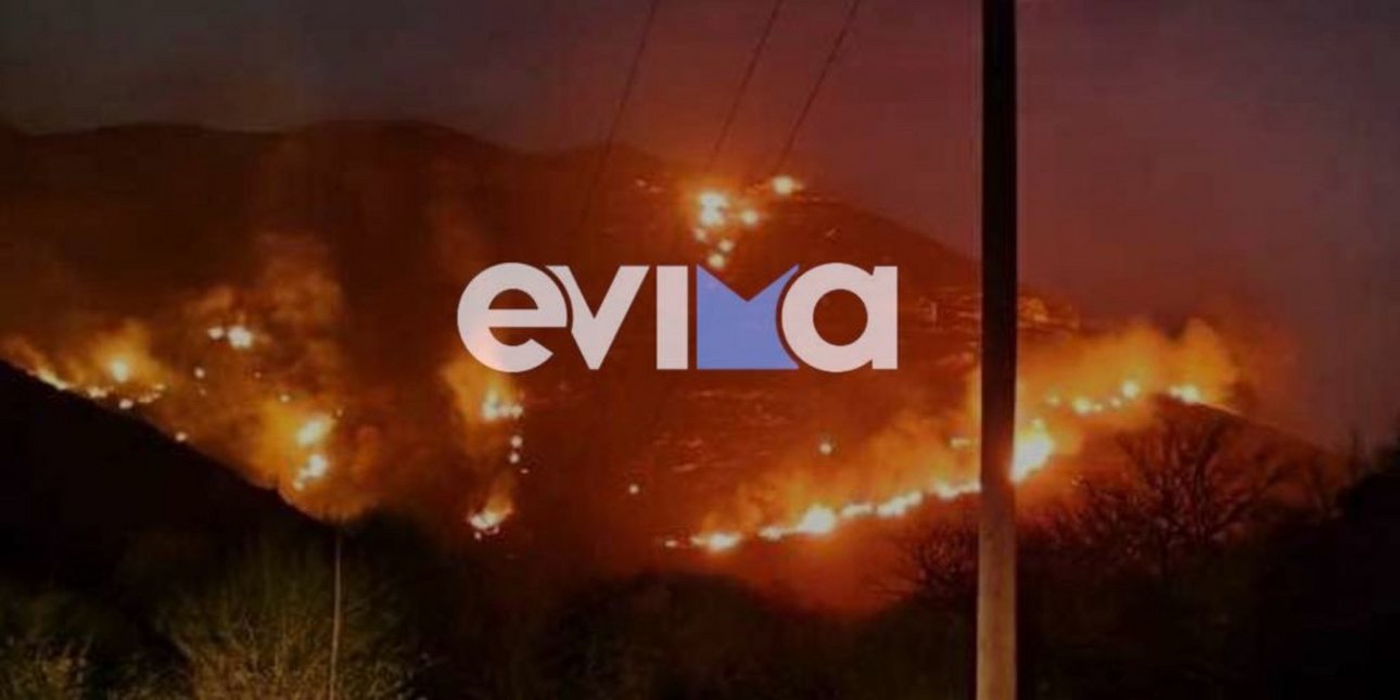 Εύβοια: Φωτιά στην Κάρυστο / evima.gr