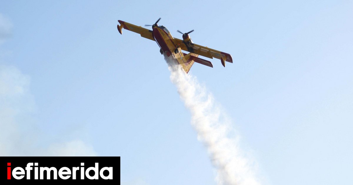 Avec deux Canadairs, la Grèce va aider la France à cause des grands feux de forêts