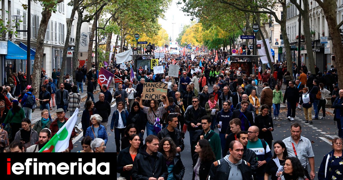 France : Manifestation à Paris contre la ponctualité – sur fond de pénurie de carburant