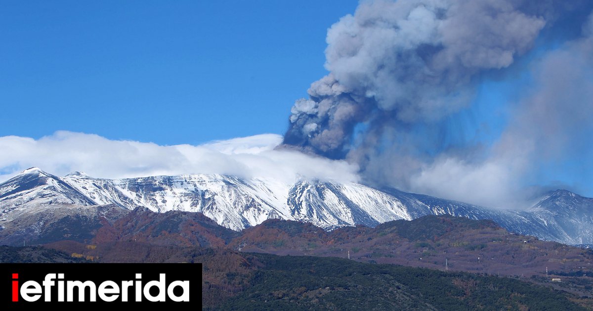 Italia: Nuova eruzione dell’Etna – sospensione temporanea dei voli per la Sicilia [βίντεο]