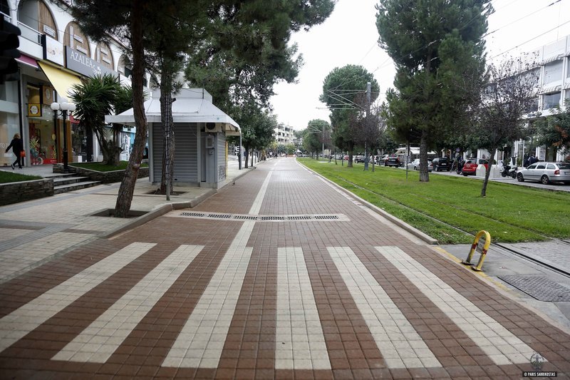 Παραδόθηκαν σε κυκλοφορία το τμήμα της Αγγέλου Μεταξά από Ζησιμοπούλου μέχρι Λαμπράκη