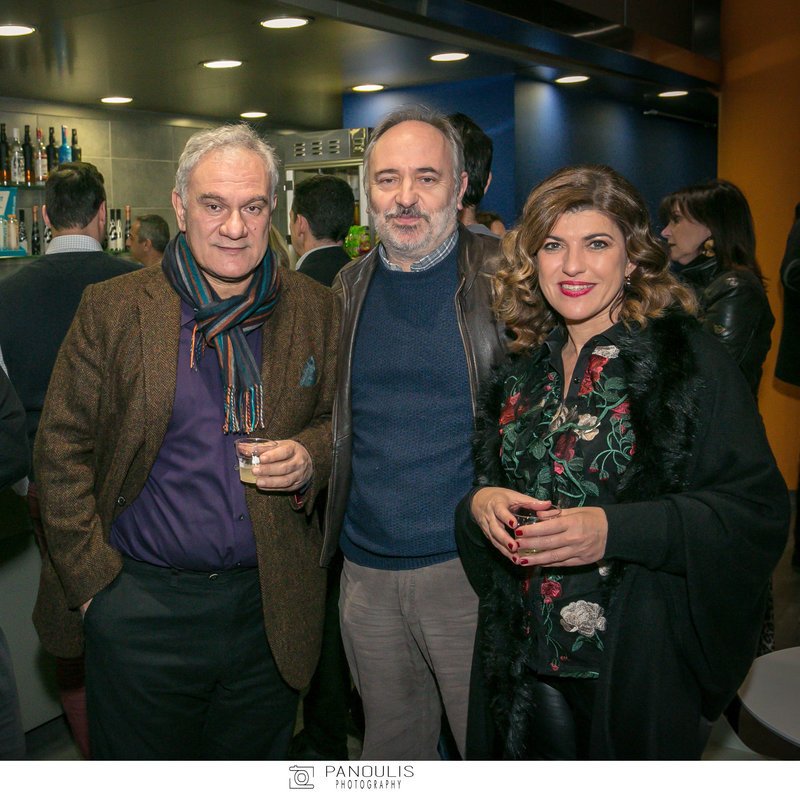 Παρών στην πρεμιέρα και ο συνάδελφός του Τάσος Μπουλμέτης