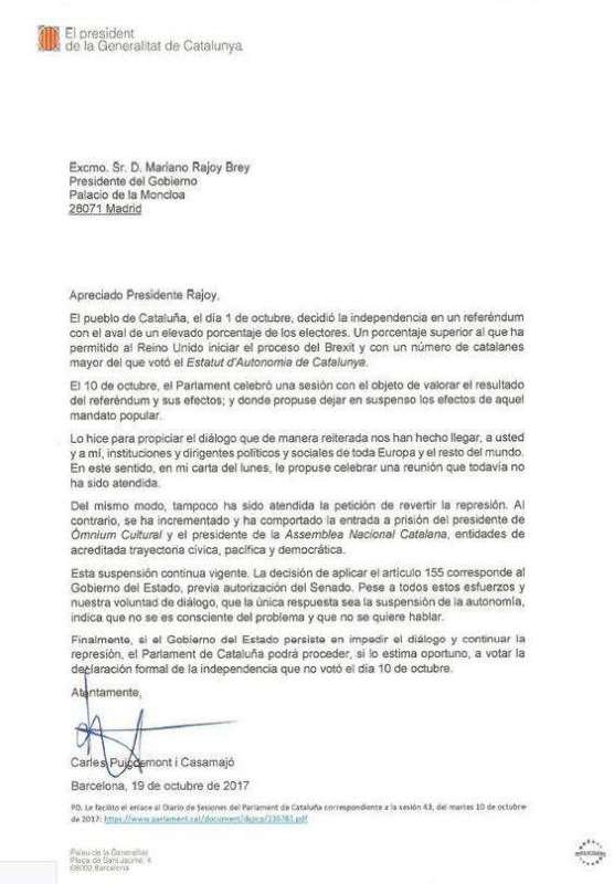 Καταλονία: Ο Πουτζδεμόν δεν ξεκαθάρισε και πάλι αν κήρυξε την ανεξαρτησία | iefimerida.gr 0