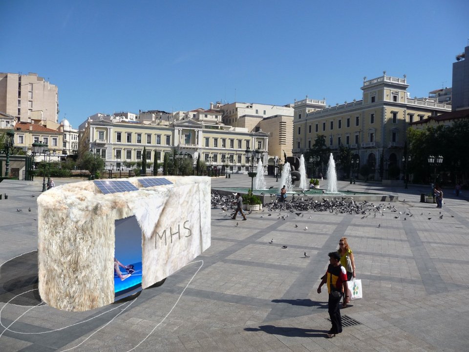 Φωτορεαλιστική απεικόνιση του έργου στην Αθήνα