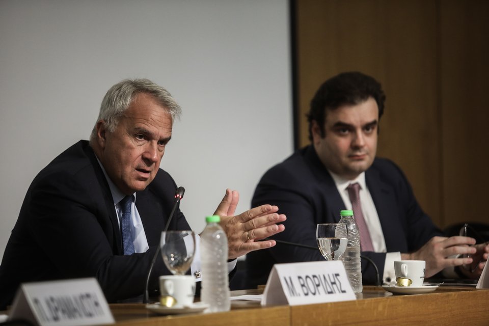Συνέντευξη Τύπου Βορίδη, Πιερακκάκη και Γεν. Διευθυντή της Microsoft σε Ελλάδα, Κύπρο και Μάλτα / Eurokinissi