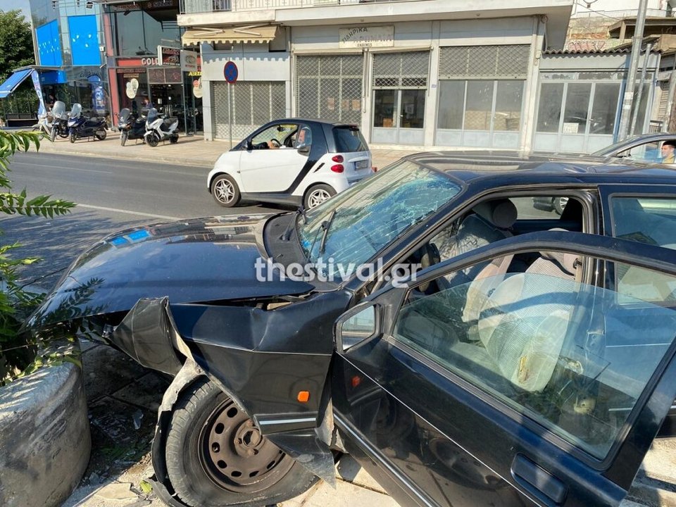 τροχαίο θεσσαλονίκη