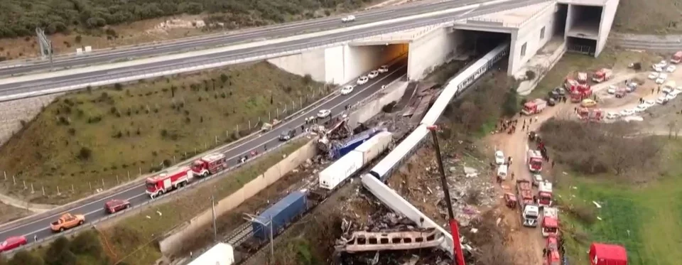 Σύγκρουση τρένων στη Λάρισα: ΕΡΤ