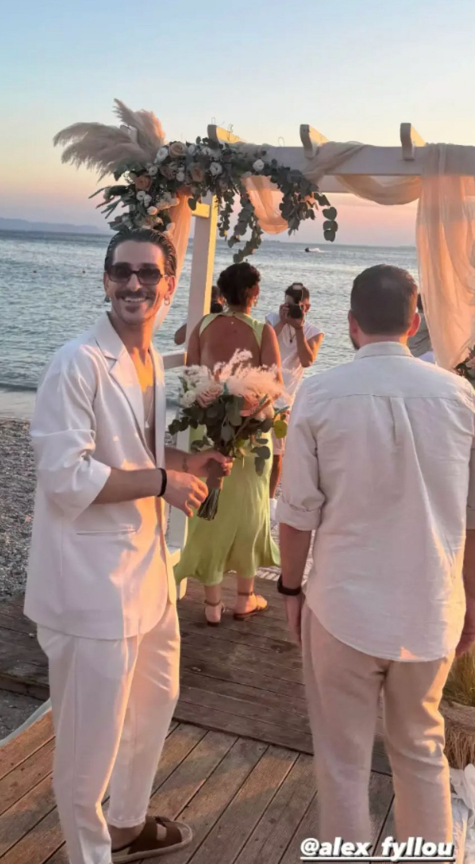 Wedding of Vera Makromaridou and Alexandros Papantriafillou