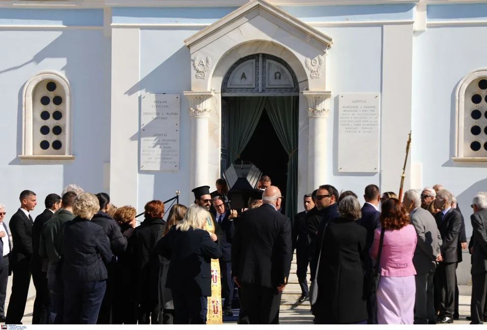 Κηδεία Θανάση Βαλτινού 