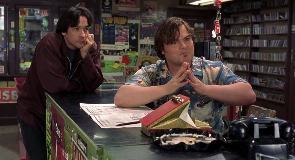 To High Fidelity με πρωταγωνιστή τον John Cusack και τον Jack Black / ΙΜDB