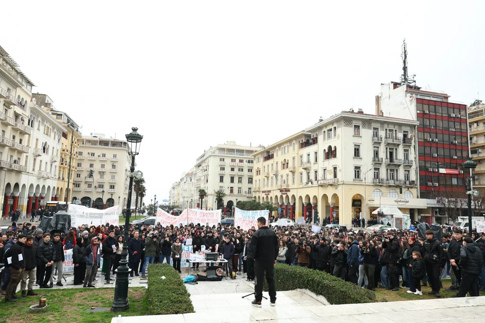 Τέμπη, συλλαλητήριο