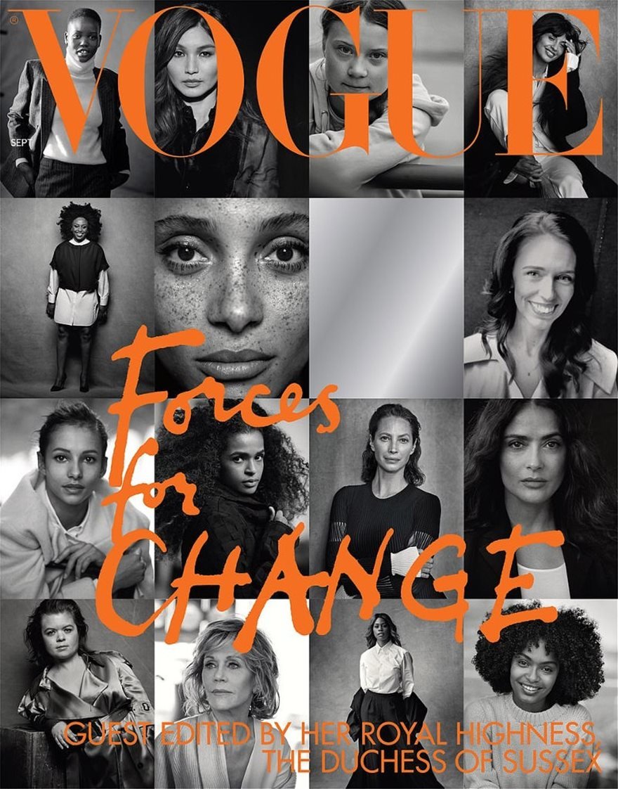 Το τεύχος Σεπτεμβρίου της Vogue επιμελήθηκε η Μέγκαν Μαρκλ