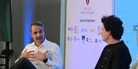 Ο Κυριάκος Μητσοτακης