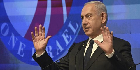 Ο Μπέντζαμιν Νετανιάχου σε συνέντευξη Τύπου