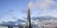 Ο Πύργος του Κολοσσού του φυσικού αερίου Gazprom, στην Αγία Πετρούπολη