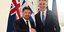 Συνάντηση Νίκου Χαρδαλιά με τον Πρωθυπουργό της Νοτίου Αυστραλίας Peter Malinauskas/ ΥΠΕΘΑ