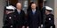 Ο πρόεδρος της Πολωνίας Αντρέι Ντούντα (δεξιά) υποδέχεται τον πρόεδρο Τζο Μπάιντεν στο προεδρικό μέγαρο της Βαρσοβίας 