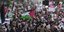 Διαδήλωση υπέρ των Παλαιστινίων στο κέντρο του Λονδίνου