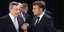 O πρώην πρωθυπουργός της Ιταλίας, Μάριο Ντράγκι και ο Γάλλος πρόεδρος Εμανουέλ Μακρόν