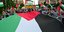 Πορεία με σημαία Παλαιστινης
