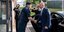 Ο Νίκος Δένδιας κατά την επίσκεψή του στο ναυτικό επιχειρησιακό στρατηγείο του ΝΑΤΟ