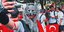 Τούρκοι οπαδοί έκαναν πορεία στο Βερολίνο επιδεικνύοντας τον χαιρετισμό των «Γκρίζων Λύκων»