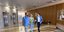 Ο Μιχάλης Κατρίνης  με τη Βουλεύτρια Ευβοίας του ΠΑΣΟΚ κα Κατερίνα Καζάνη και τον Πρόεδρο των Νοσοκομειακών γιατρών  Εύβοιας κ Γιώργο Νερούτσο