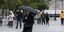 βροχή στο κέντρο της Αθήνας/Φωτογραφία: IntimeNews