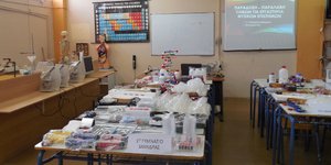 O εξοπλισμός των Εργαστηρίων Φυσικών Επιστημών του 1ου Γυμνασίου και του ΓΕΛ Μάνδρας