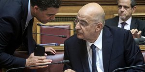 Ο ΥΠΕΞ Νίκος Δένδιας